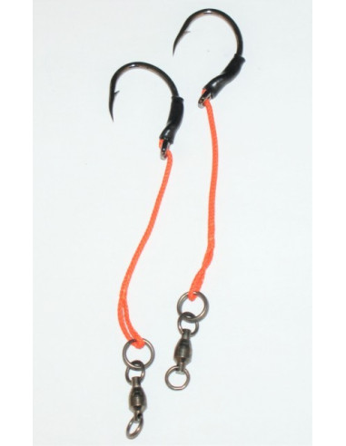 Teklon Reversed Assist Hook 9400BN Nº8/0